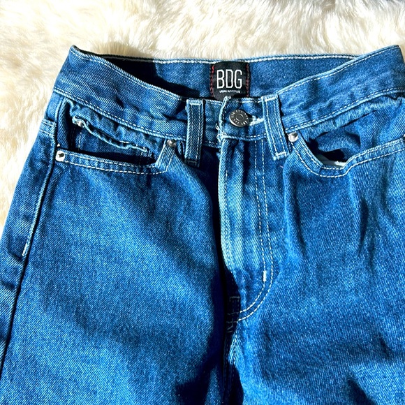 BDG by Urban Outfitters Blue Straight-Leg Cowboy Jean Size 24 - Picture 2 of 11